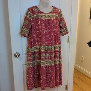 The Vermont Country Store Floral Dress